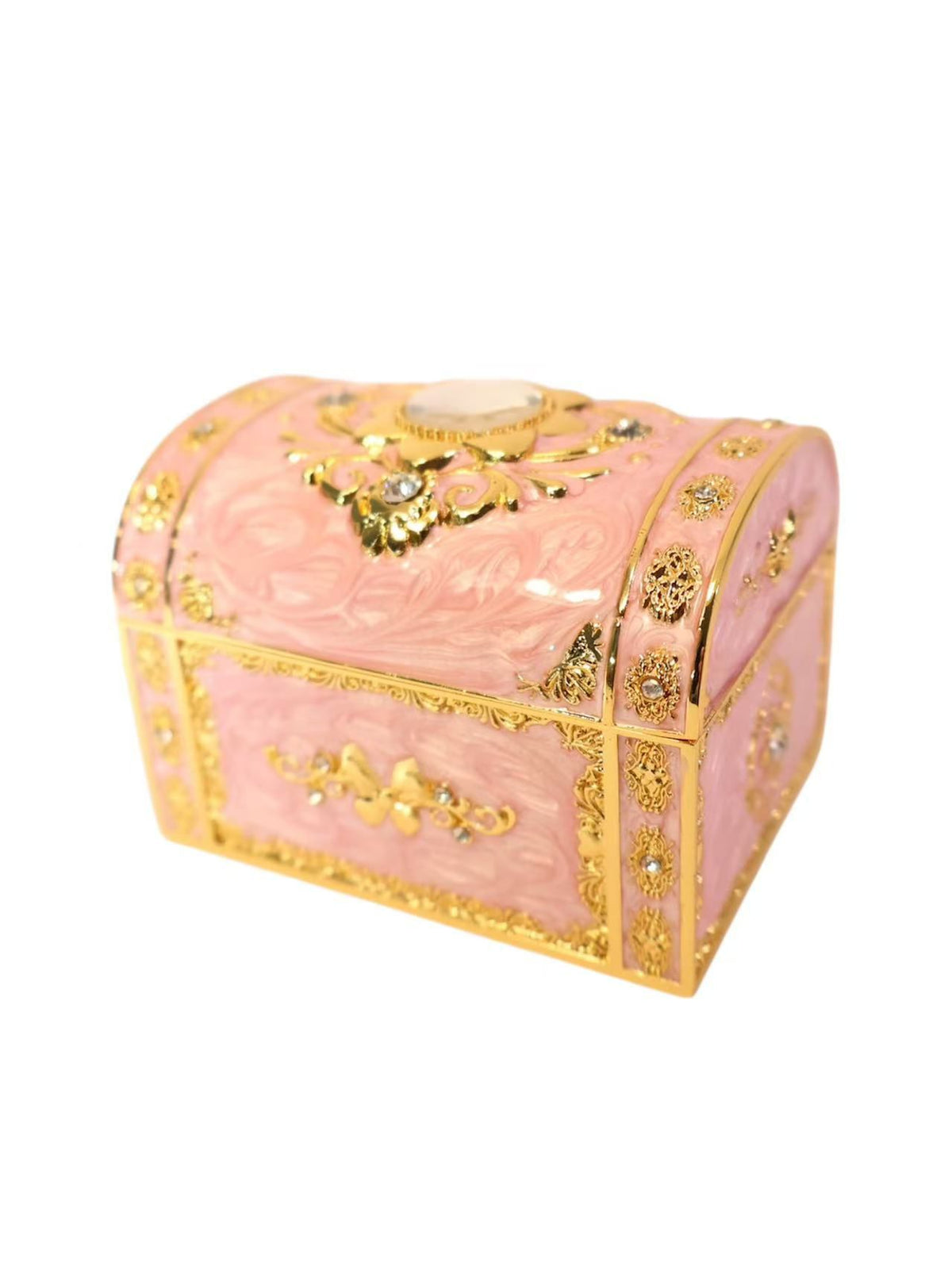 Hokkaido Otaru Crystal Embellished Musical Jewelry Box
