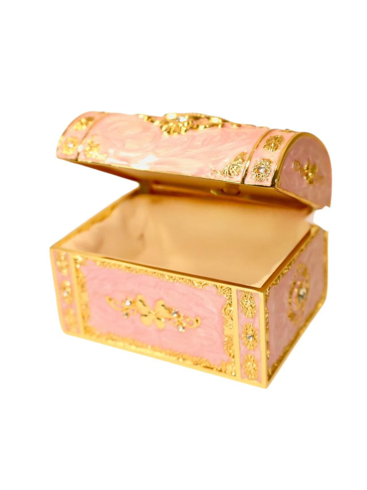 Hokkaido Otaru Crystal Embellished Musical Jewelry Box