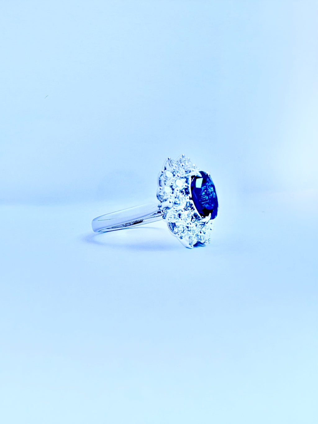 Sapphire Necklace/Ring Multi-Function