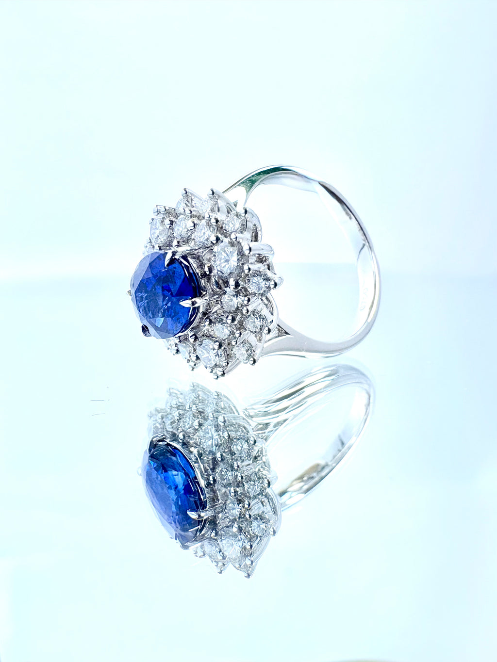 Sapphire Necklace/Ring Multi-Function