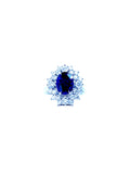 Sapphire Necklace/Ring Multi-Function