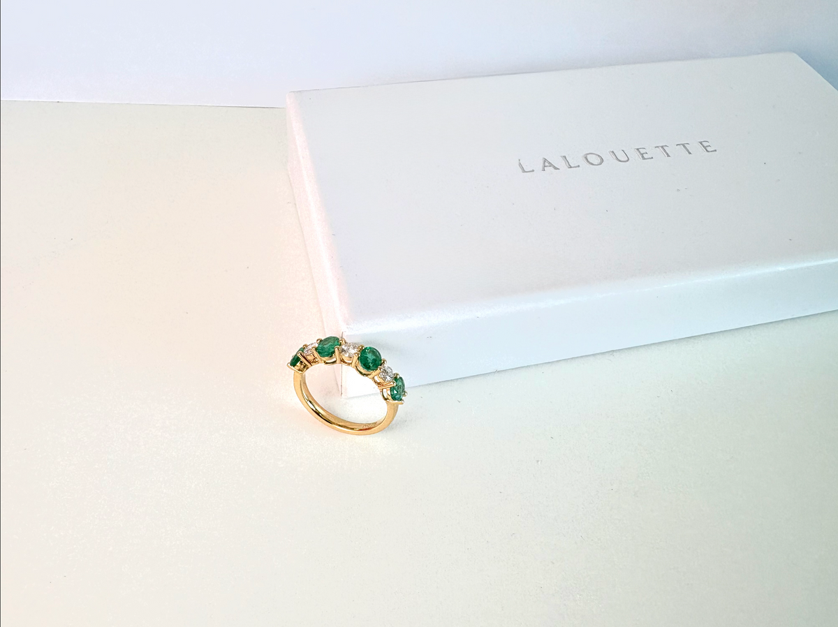 Green Emerald Ring